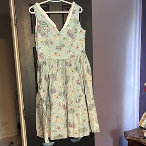 Sea-Themed Sleeveless Dress